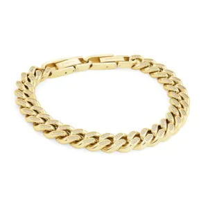10mm Curb Cz Bracelet | Italgem Steel